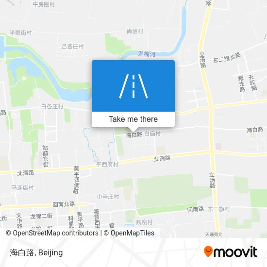 海白路 map