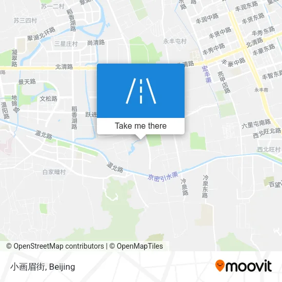 小画眉街 map