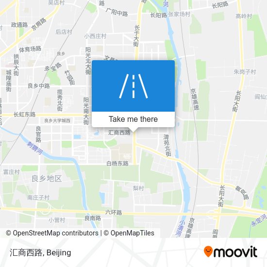 汇商西路 map