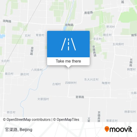 官渠路 map