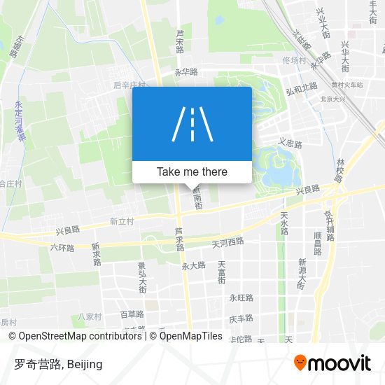 罗奇营路 map