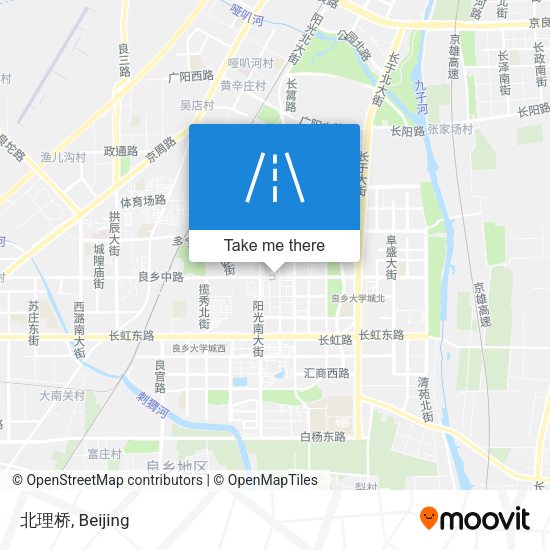 北理桥 map