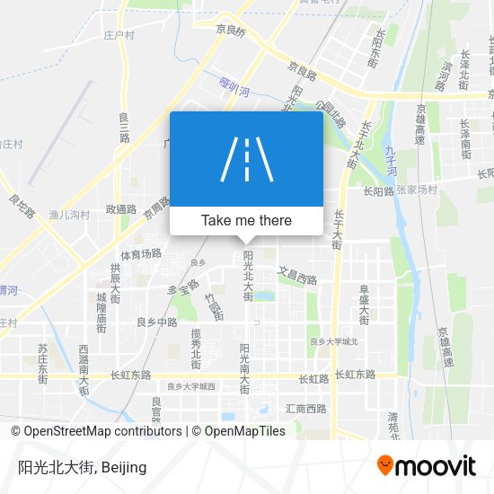 阳光北大街 map