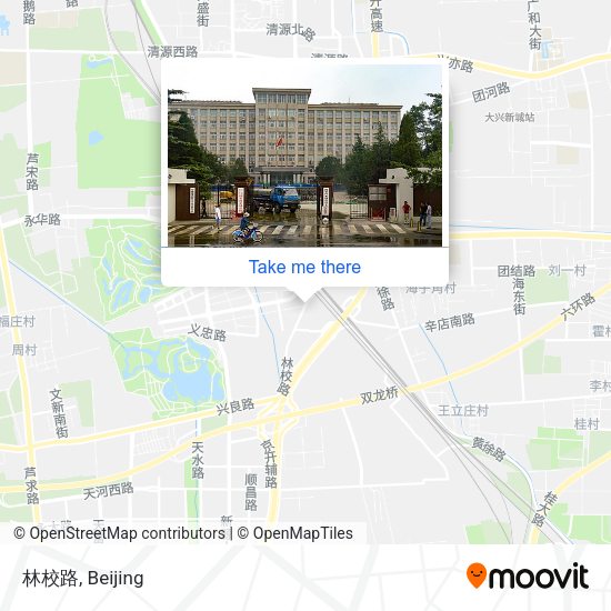 林校路 map