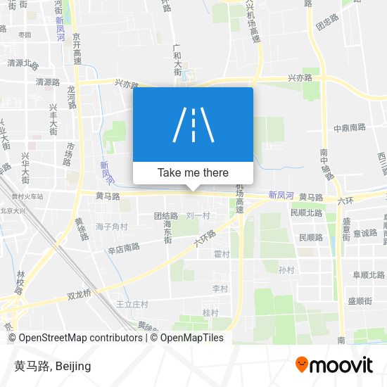 黄马路 map
