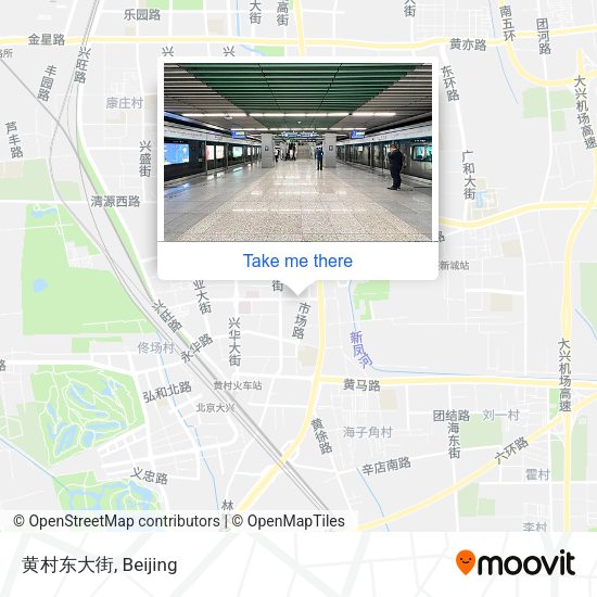 黄村东大街 map
