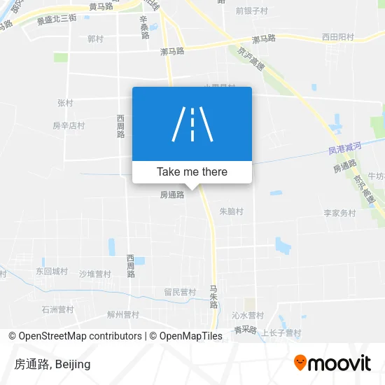 房通路 map