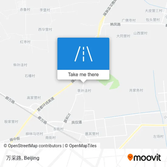 万采路 map