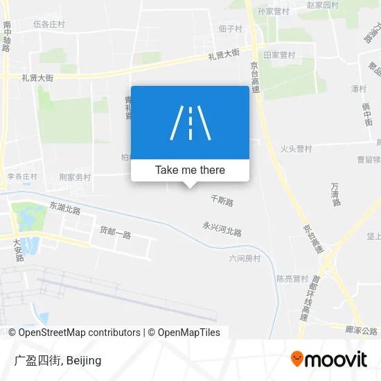 广盈四街 map