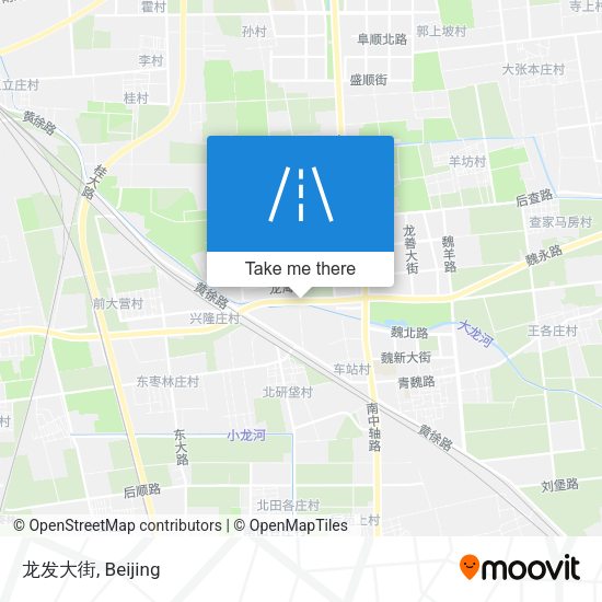 龙发大街 map