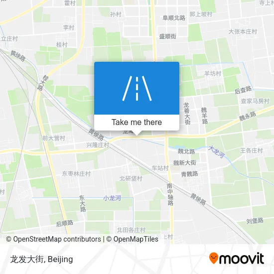 龙发大街 map