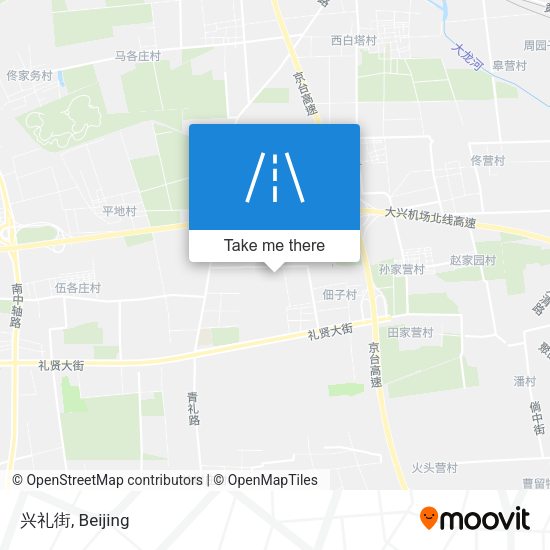兴礼街 map
