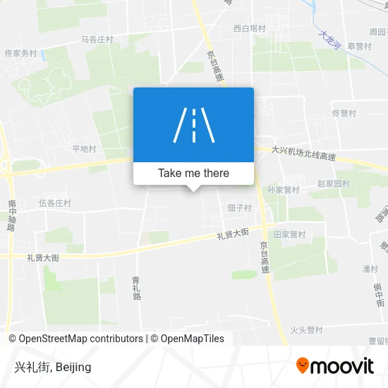 兴礼街 map