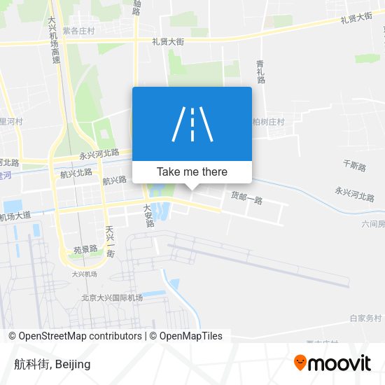 航科街 map