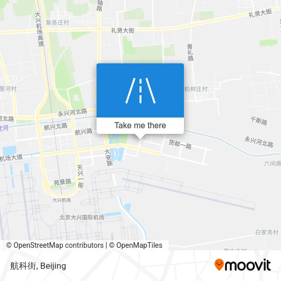 航科街 map