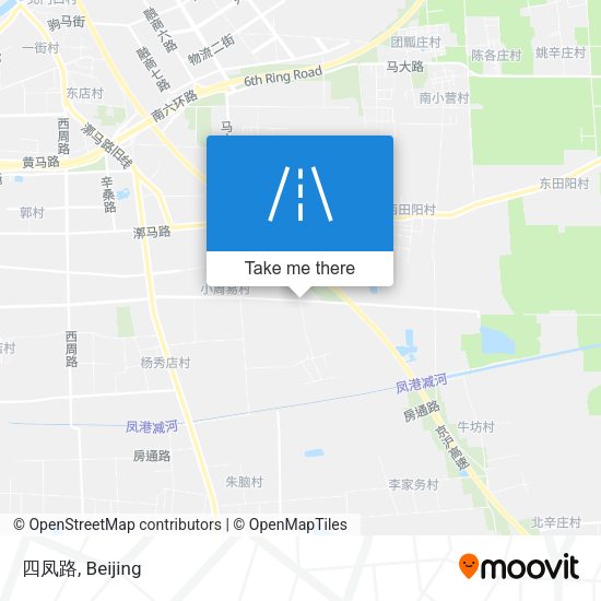 四凤路 map