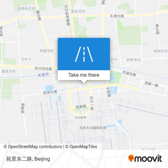 苑景东二路 map