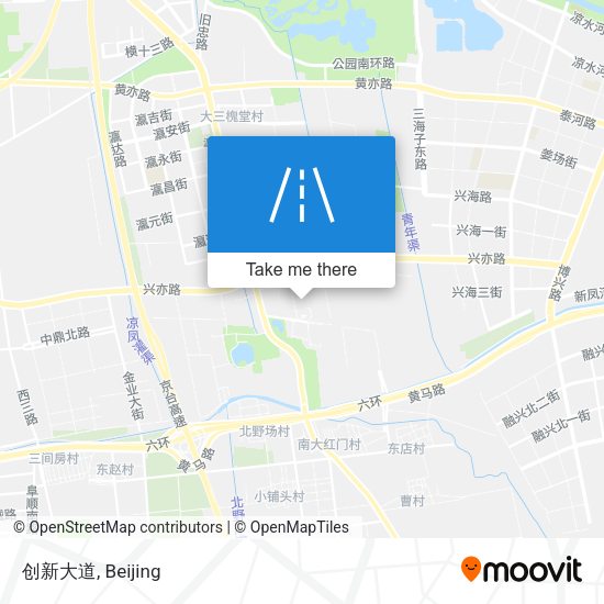 创新大道 map