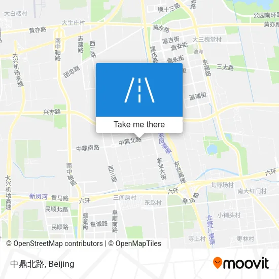 中鼎北路 map