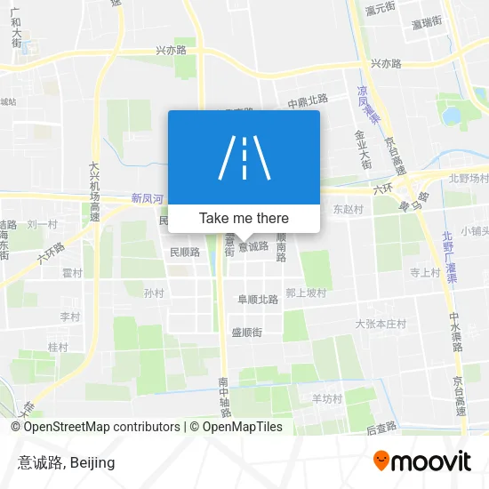 意诚路 map
