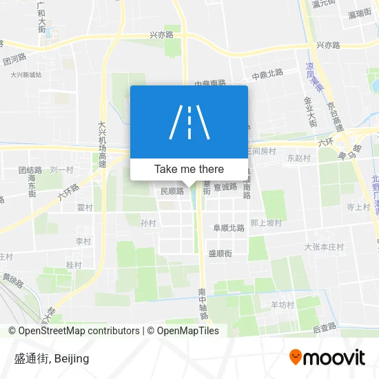 盛通街 map