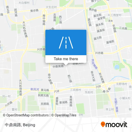 中鼎南路 map