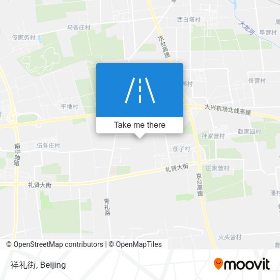 祥礼街 map
