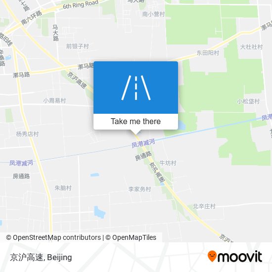 京沪高速 map