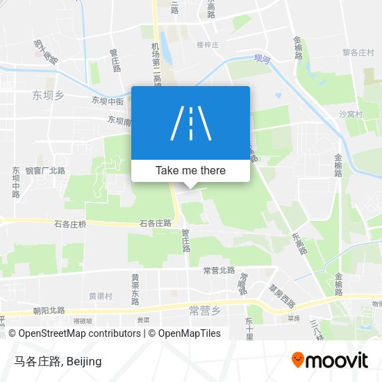 马各庄路 map