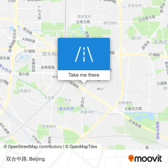 双合中路 map
