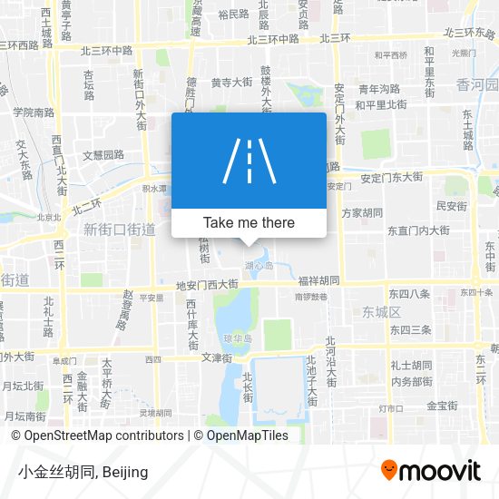 小金丝胡同 map