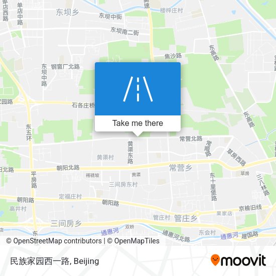 民族家园西一路 map
