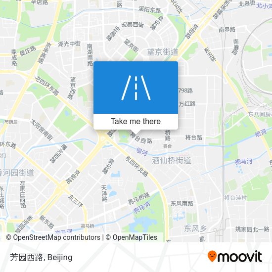 芳园西路 map
