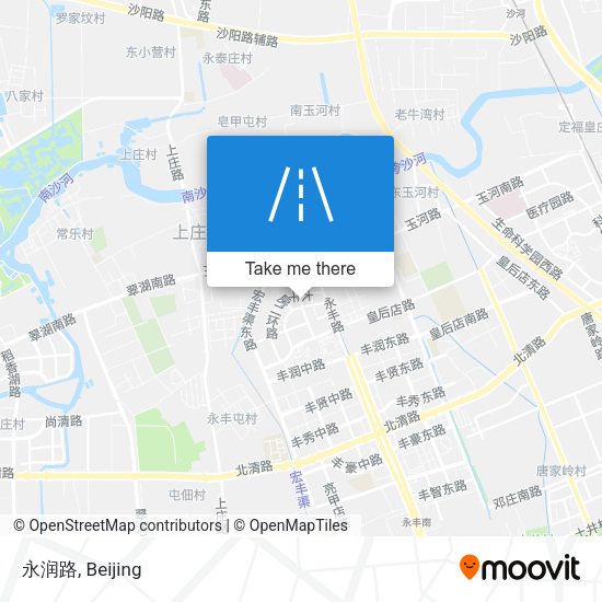 永润路 map