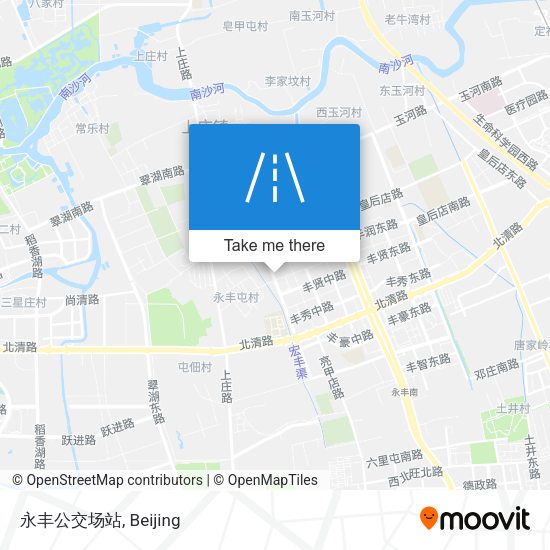 永丰公交场站 map