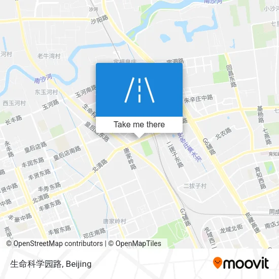 生命科学园路 map