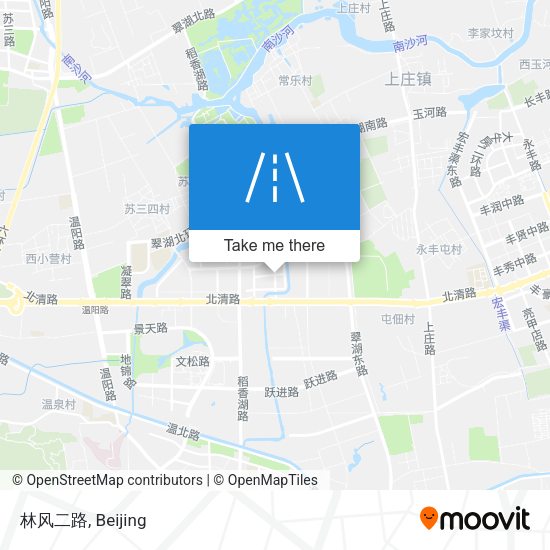 林风二路 map