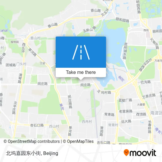 北坞嘉园东小街 map
