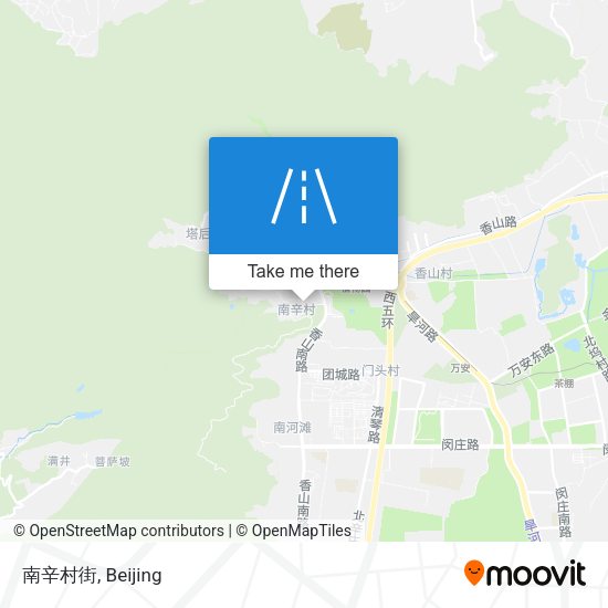 南辛村街 map