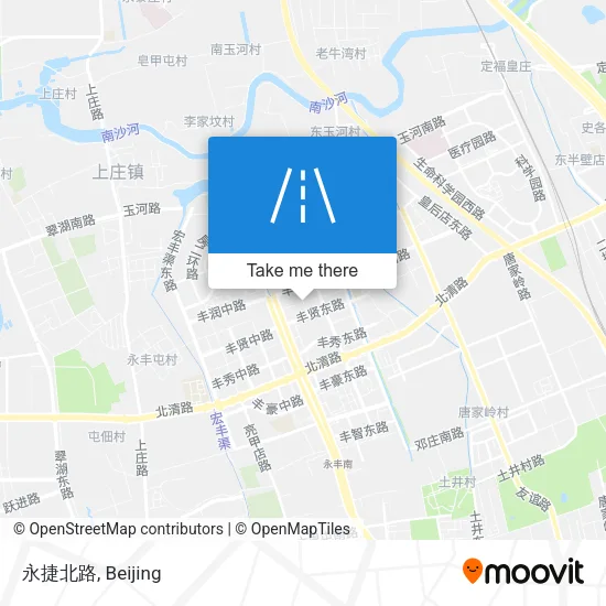 永捷北路 map