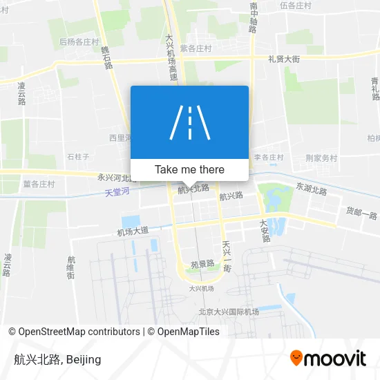 航兴北路 map