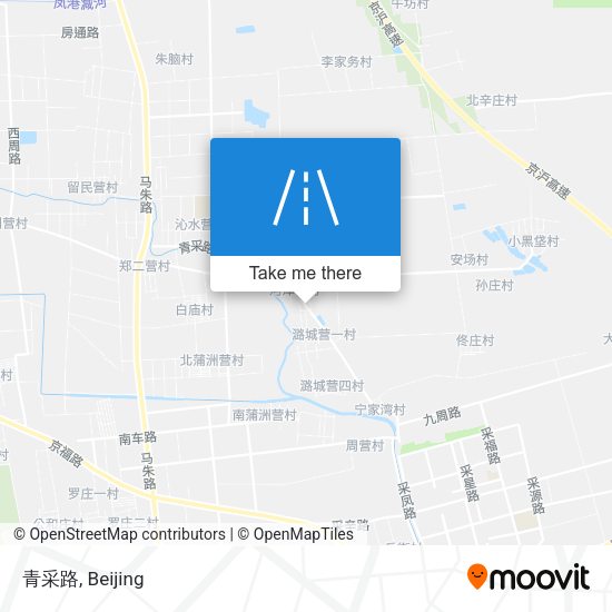 青采路 map
