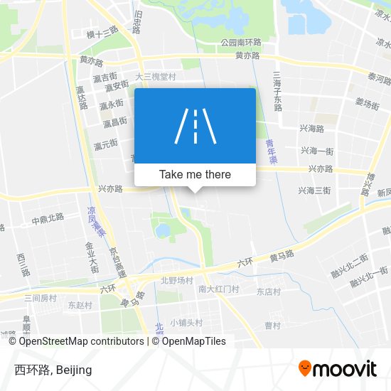 西环路 map
