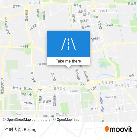 金时大街 map