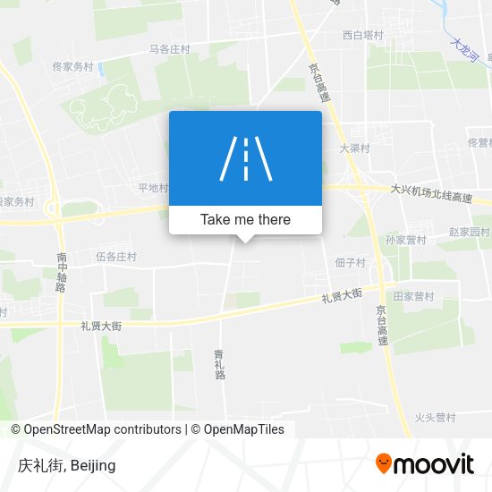 庆礼街 map