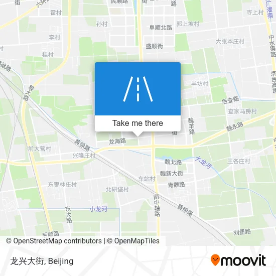 龙兴大街 map