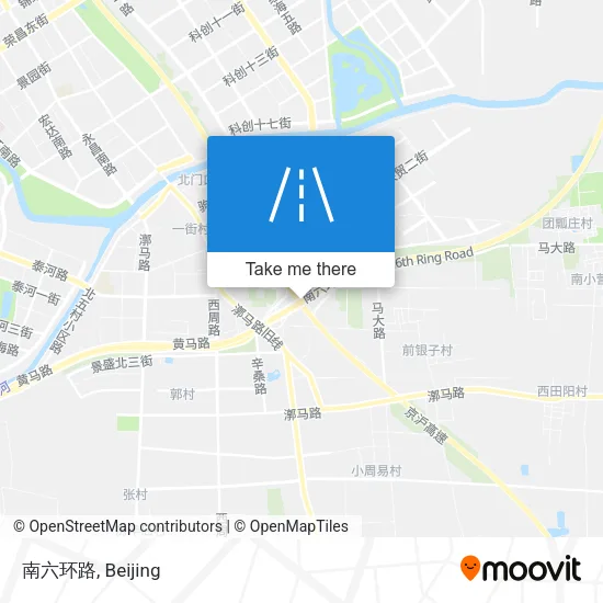 南六环路 map