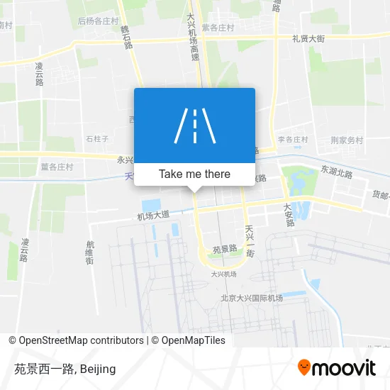 苑景西一路 map