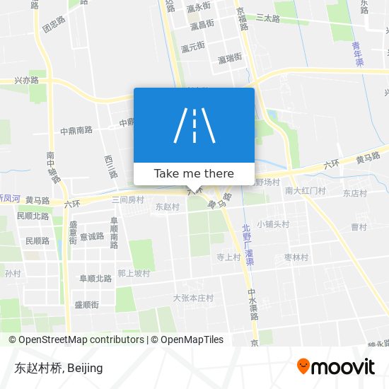 东赵村桥 map
