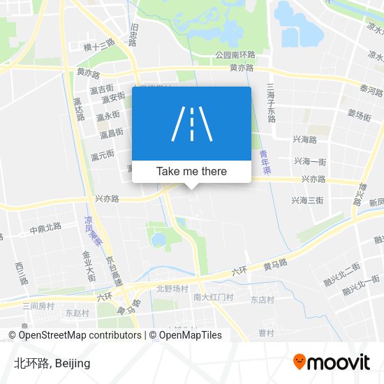 北环路 map